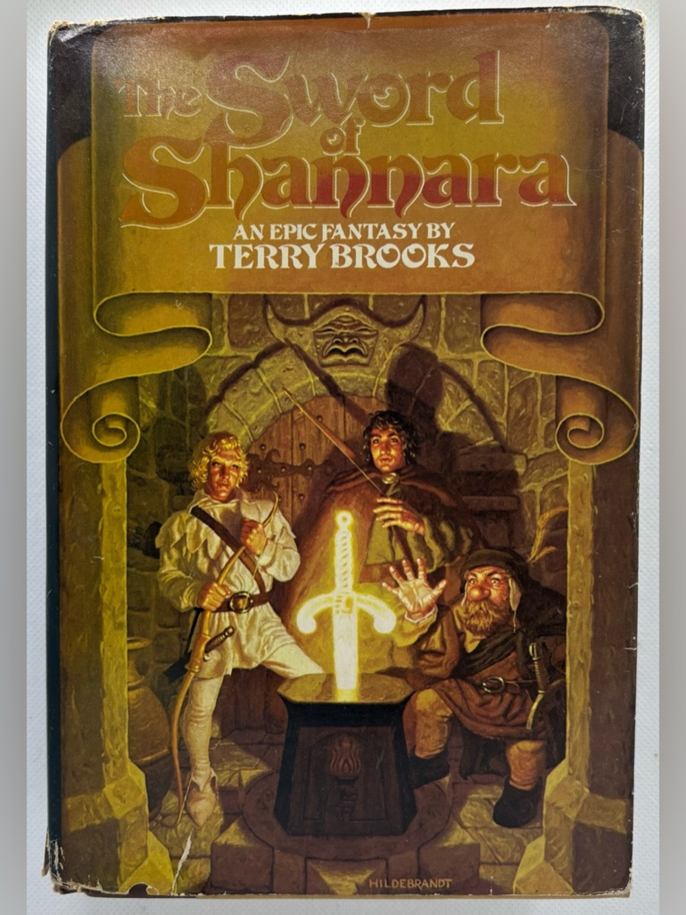 The Sword Of Shannara by Terry Brooks Book Club Edition 1977 Hardcover HC + DJ